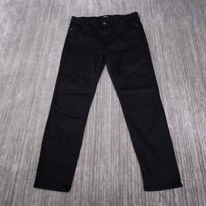 Buffalo David Bitton Jeans Womens 16 Black Excellent Stretch Tencel Denim